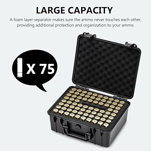 75 Rounds Shotgun Shells Case