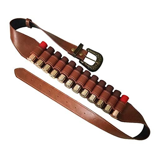 Hunting Ammo Pouch Shotgun Shell Bandolier Belt